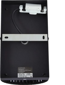 Lampada da parete Japandi nera IP44 - Jayla