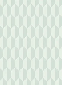 Tapete Petite Tile Icons von Cole & Son - Duck Egg