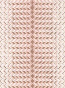 Clarke & Clarke Carta da parati Fragment - Blush / Gold
