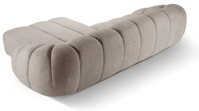 Divano angolare beige (con penisola a destra) Diana – Micadoni