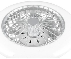 Plafoniera LED bianca Stralsund – Trio