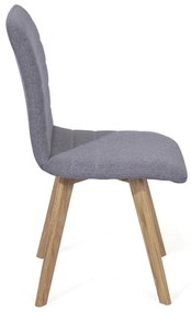 Sedie da pranzo grigie in set di 2 Chanzo - Bonami Selection