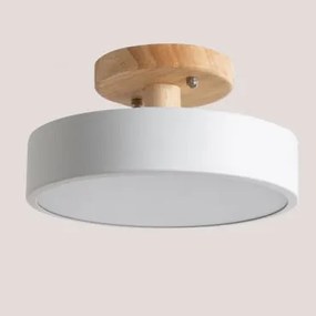 Plafoniera LED Zico Bianco - Sklum