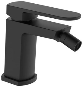 Rubinetto per bidet Zefir AQUASANIT nero verniciato a polvere opaco