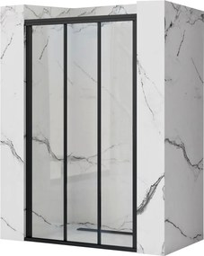 Porta doccia Rea Alex Black 90