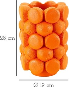 Vaso Orange Cm Ø 19X28
