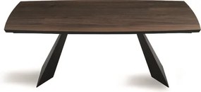 Tavolo fisso 160 cm con piano in Rovere Termico GILMOUR