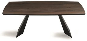 Tavolo allungabile 300 cm con piano in Rovere Termico GILMOUR