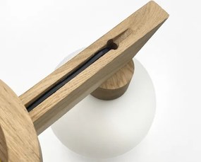 Plafoniera da soffitto ANTONIO 2xG9/5W/230V rovere/bianco