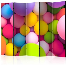 Paravento  Colourful Balls II [Room Dividers]  Colore ---, Dimensioni e Misure 225x172