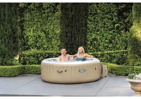Vasca idromassaggio gonfiabile per 4 ø 196 cm profondità 71 cm Bubble HWS - Intex