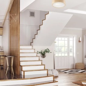 Lampada a soffitto NATURAL 1xE27/60W/230V Ø27 cm pino