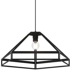 Lampadario Design Diamante nero E27