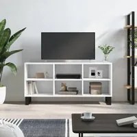 Mobile Porta TV Bianco 103,5x30x50 cm in Legno Multistrato 826996