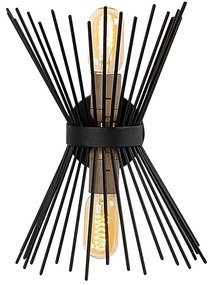 Lampada da parete nera Kirpi – Opviq lights