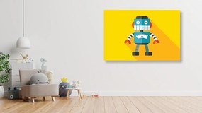 Stampa su tela – Robot allegro