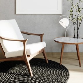 Lampada da tavolo RETRO II 1xE27/60W/230V argento