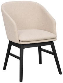 Set di sedie da pranzo beige in imbottito 2 pz Windham – Rowico