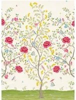 Eijffinger Carta da parati Morning Glory Blau - Multicolor