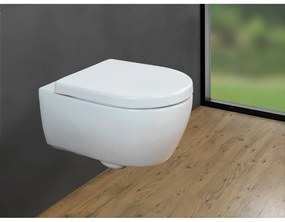 Sedile per wc con chiusura automatica 35,5 x 46 cm Exclusive No. 9 - Wenko