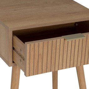 Comodino in colore naturale - Casa Selección