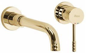 Rubinetto da incasso Rea Lungo Diamond Gold + BOX