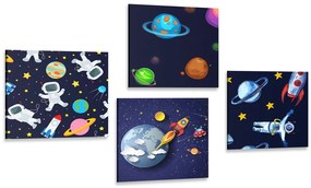 Set di quadri – Universo misterioso