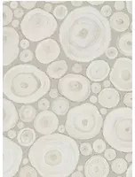 Sanderson Carta da parati Alnwick Logs - Ash