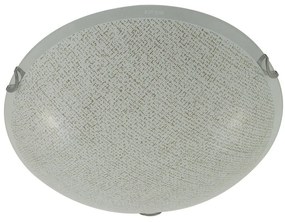 Plafoniera neoclassico Tess Ø 50 cm bianco IP20, 3XE27