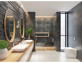 Searchlight 27981SB - Applique SCOPE 1xG9/7W/230V IP44 ottone