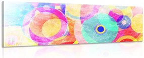 Quadro su tela – Cerchi colorati