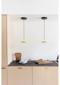 Lampada a sospensione LED gialla con paralume in metallo ø 15 cm Asteria Micro - UMAGE