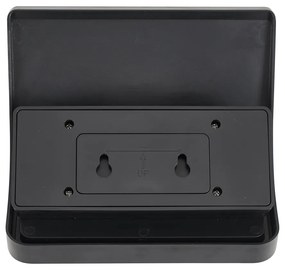 Applique da esterno nera con LED IP54 con sensore di movimento solare - Floody