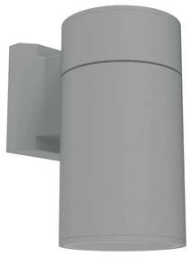Applique Cilindrica Monodirezionale XL IP54 Base E27 - Grigia
