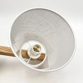 Plafoniera ANTONIO 3xE14/40W/230V rovere