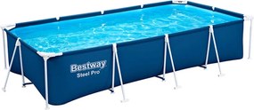 Piscina Family Splash Frame - Azzurro - 400x211x81 cm - Bestway
