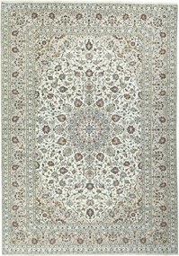 Kashan Tappeto persiano 350 x 250 Beige (Iran) Annodato A Mano