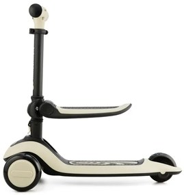 KINDERKRAFT - Monopattino per bambini 2in1 HALLEY Stone bianco