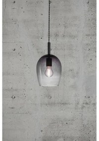 Nordlux - Sospensione a cavo UMA 1xE27/40W/230V Ø 18 cm nero/fumé