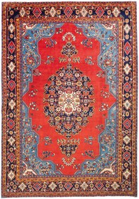 Wiss Tappeto 340 x 240 Rosso (Iran) Annodato A Mano