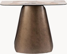 Consolle con piano effetto pietra Cile