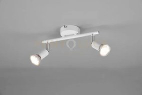 Paris senza lampadina barra 2 luci bianco attacco gu10 l. 25cm