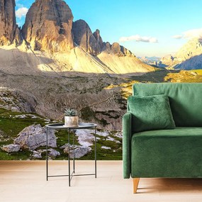 Carta da parati autoadesiva – Panorama della scena montana