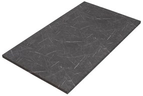 Piatto doccia ultrasottile SENSEA in resina Neo  70 x 90 cm nero