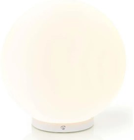 Nedis WIFILM10CWT - Lampada da tavolo LED RGBW dimmerabile SmartLife LED/5W/5V Wi-Fi