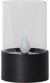 Decorazione luminosa a LED nera per esterni, altezza 13,5 cm Puloun - Star Trading