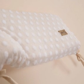 Paracolpi beige in misto cotone 170 cm Frosty Almond – Roba