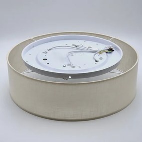 Plafoniera SIRJA DOUBLE 4xE27/15W/230V diametro 45 cm color crema