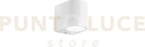 Applique one bianca 1 luce attacco gu10 ip54 6,7x9,3x8cm