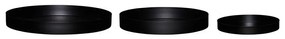 Set di 3 vassoi decorativi in metallo ø 33 cm Embrace - Hübsch